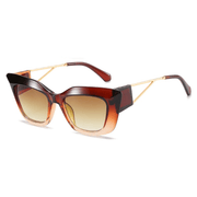 Women's decorative cat-eye sunglasses, view 3 - MRSLM