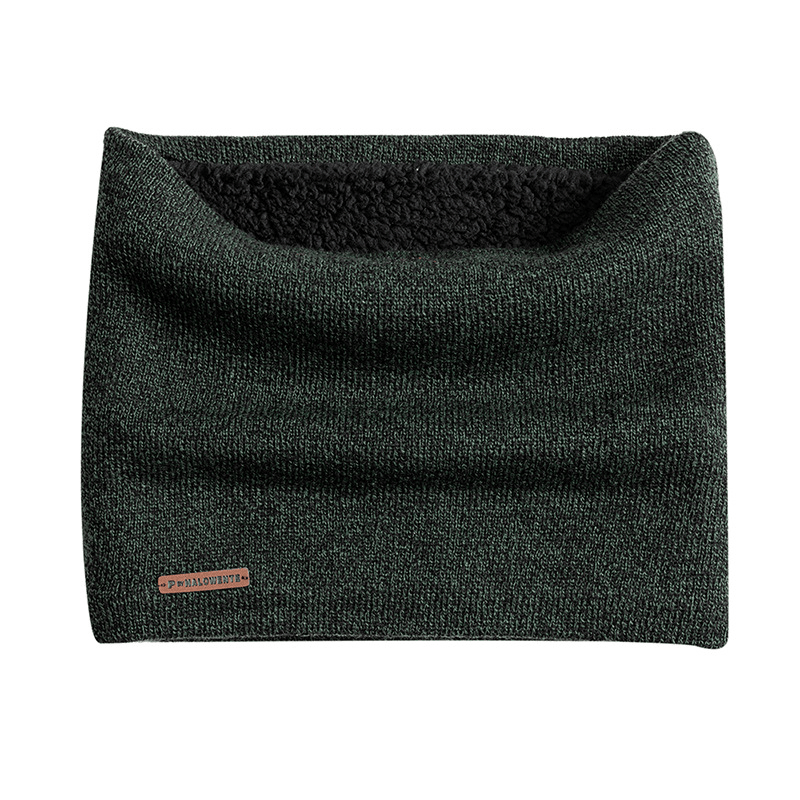 men's knitted pullover scarf, view 2 - MRSLM