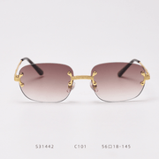 retro metal color film sunglasses, view 9 - MRSLM