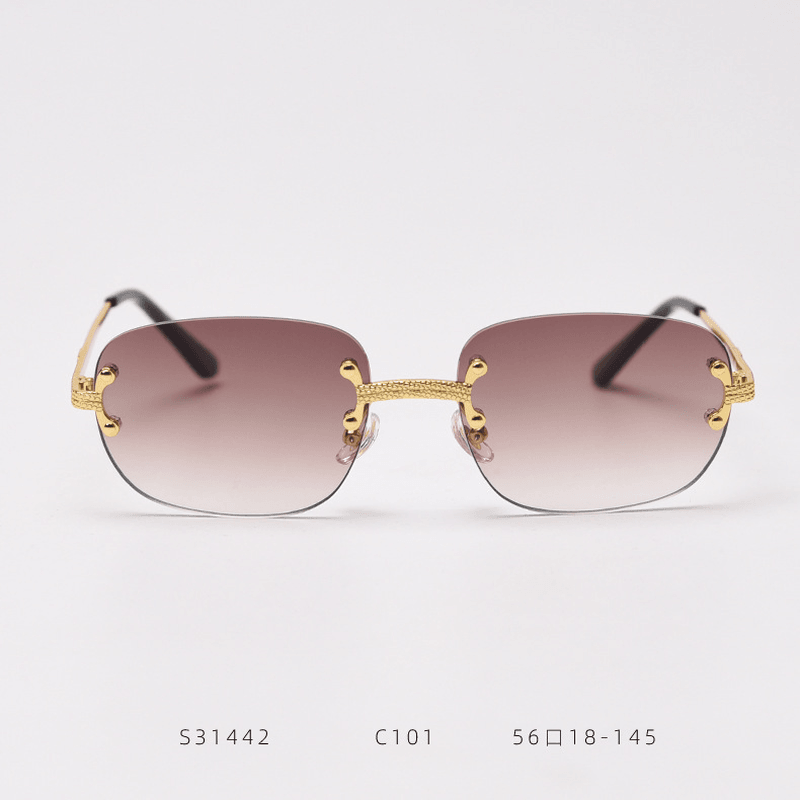 retro metal color film sunglasses, view 9 - MRSLM