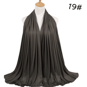 large modal cotton long scarf, view 19 - MRSLM