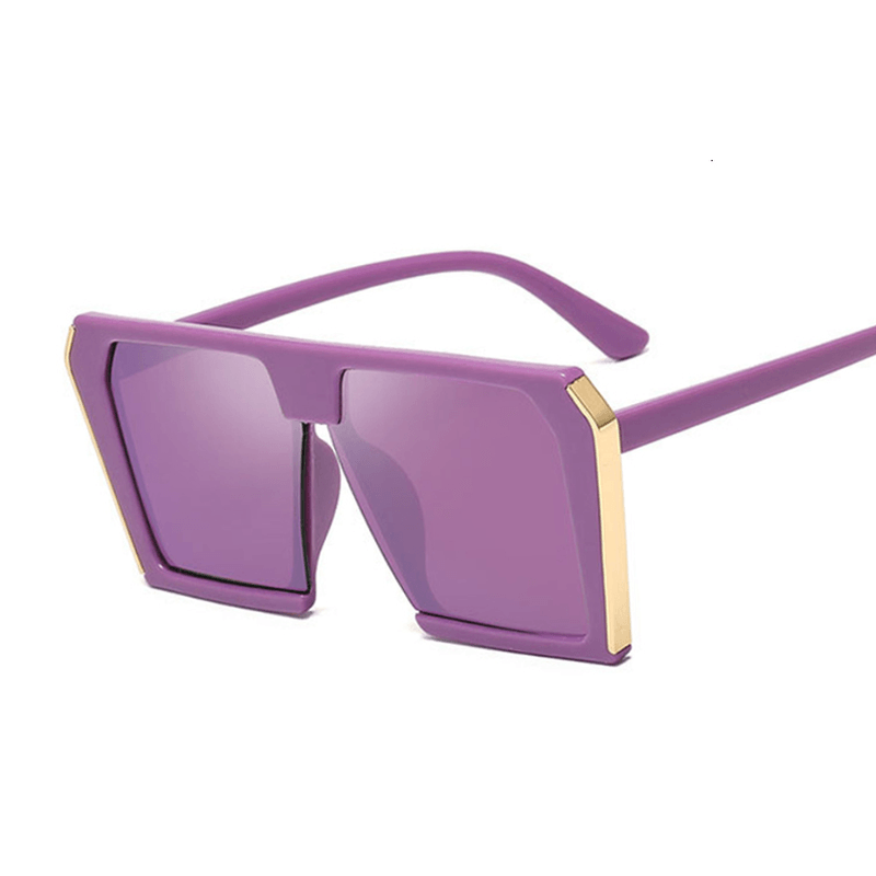 large frame womens metal sunglasses, view 5 - MRSLM