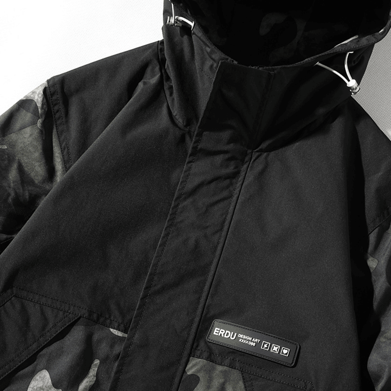 New Hooded Men's Coat Korean Style Loose