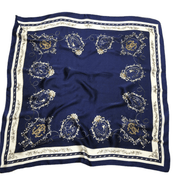women's small square floral scarf, view 10 - MRSLM