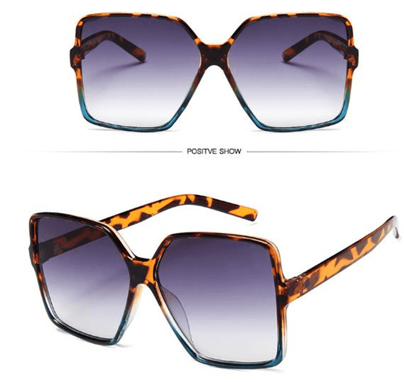 Women's square goggle sunglasses, view 4 - MRSLM
