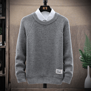 Men's Trendy Casual Long-Sleeved Sweater - MRSLM