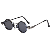 Steampunk small round sunglasses, view 7 - MRSLM