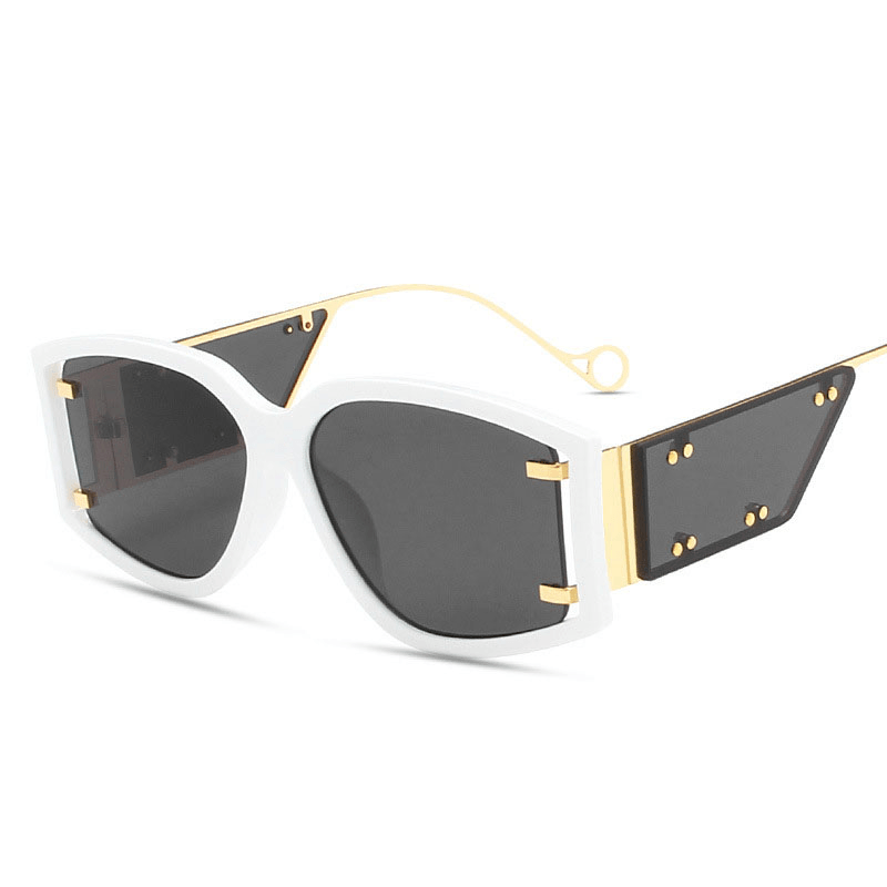punk small window rivet sunglasses, view 7 - MRSLM