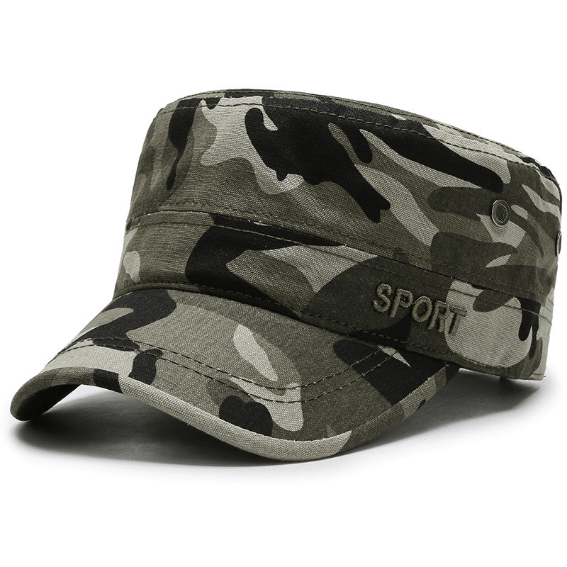 Men's camouflage cotton cap, view 4 - MRSLM