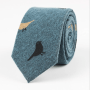 cartoon animal cotton tie, view 4 - MRSLM