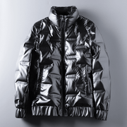 Men's winter down jacket, view 2 - MRSLM