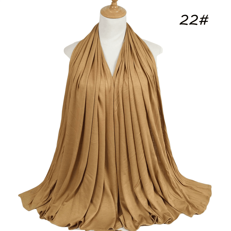 large modal cotton long scarf, view 22 - MRSLM
