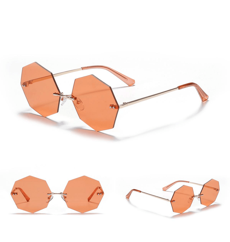 Women's polygonal sunglasses, view 4 - MRSLM