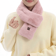 winter faux fur neck scarf, view 5 - MRSLM