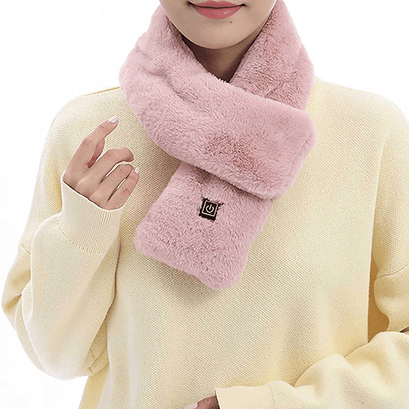 winter faux fur neck scarf, view 5 - MRSLM