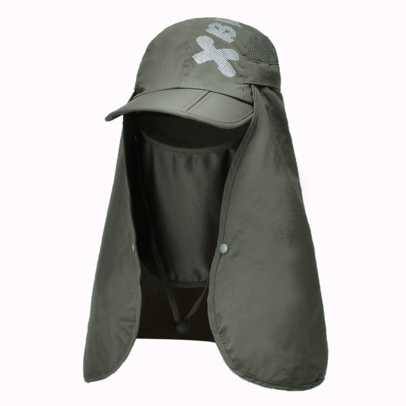 Men's outdoor camouflage sun hat, view 7 - MRSLM