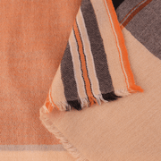 long checkered fringe scarf, view 6 - MRSLM