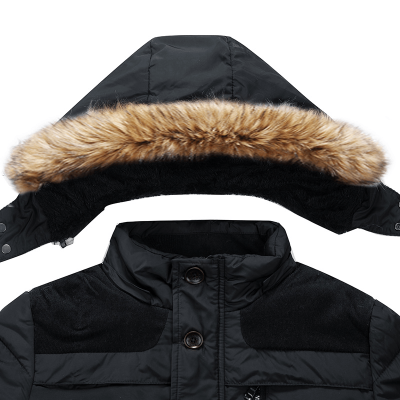 men's padded warm jacket, view 6 - MRSLM