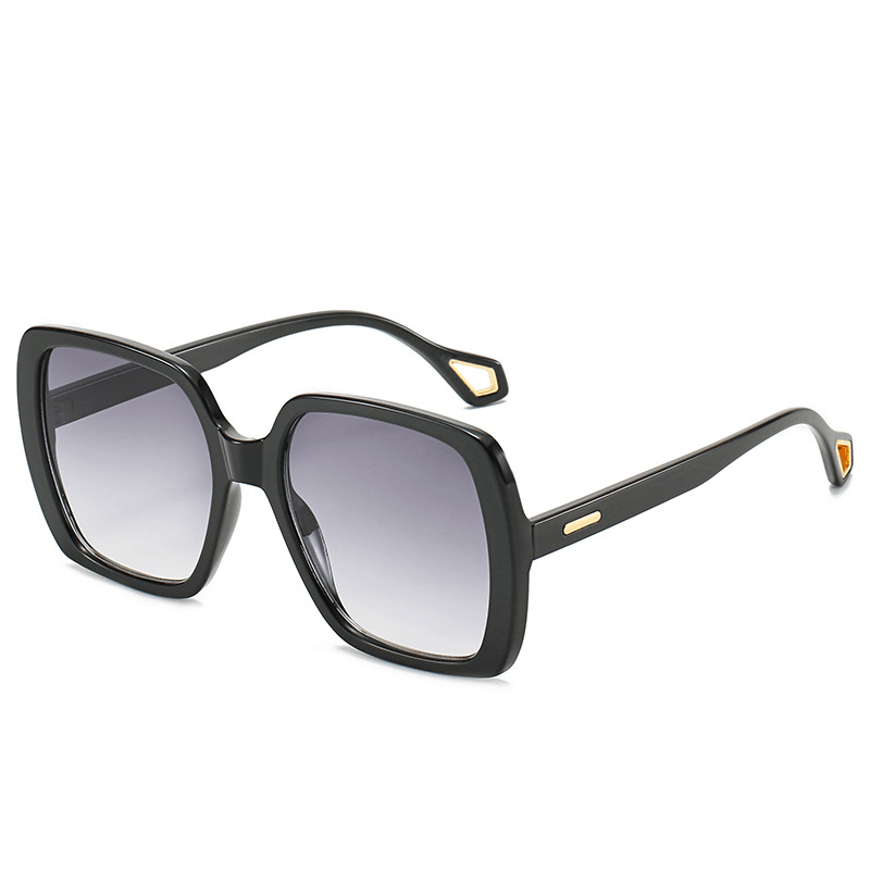 Women's retro square sunglasses, view 4 - MRSLM
