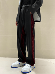 loose straight-leg corduroy pants, view 4 - MRSLM