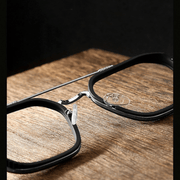 retro double beam glasses frame, view 8 - MRSLM
