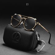 Women's round mirror sunglasses - MRSLM