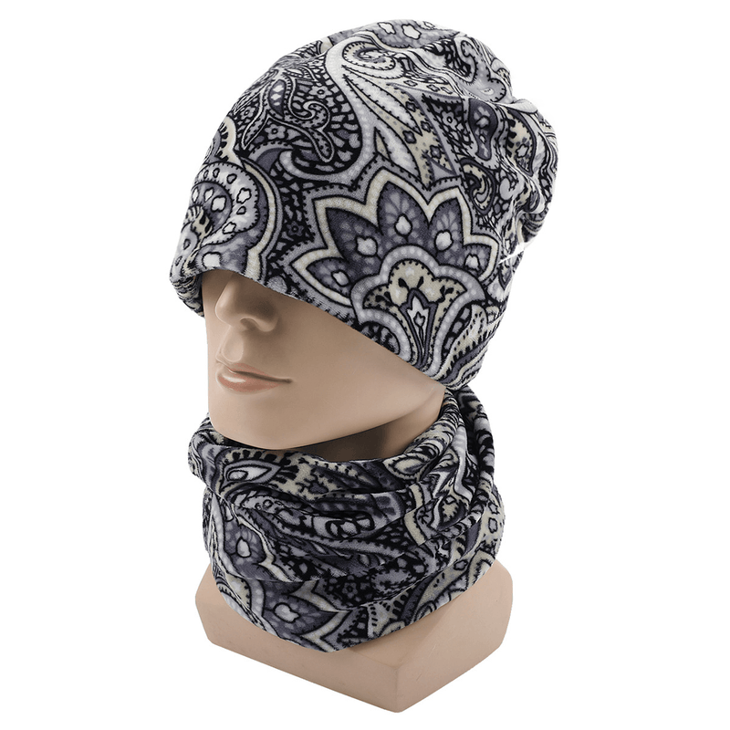Knitted collar and hat set, view 7 - MRSLM