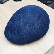 summer mesh beret cap with short brim, view 6 - MRSLM