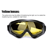 motorcycle goggles, view 5 - MRSLM