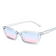 Narrow frame two-tone sunglasses, view 6 - MRSLM