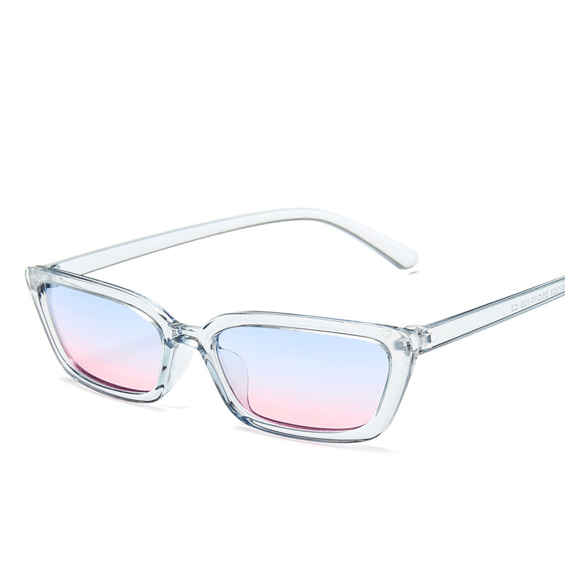 Narrow frame two-tone sunglasses, view 6 - MRSLM