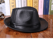 sheepskin big brim hat - MRSLM
