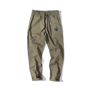 men's loose cropped cotton pants, view 4 - MRSLM