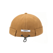 Creative letters drawstring flat cap, view 6 - MRSLM