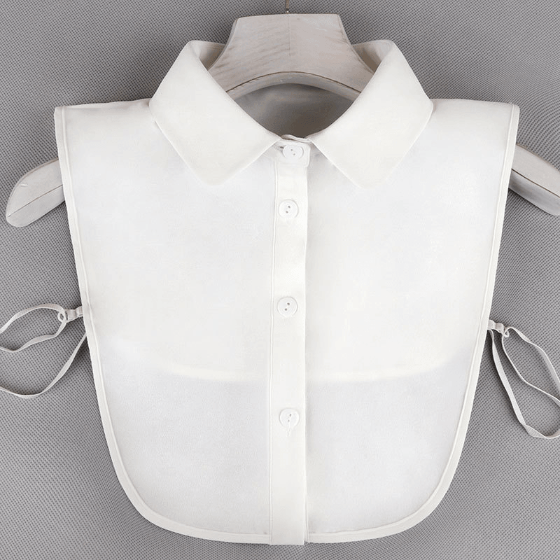 chiffon fake collar, view 3 - MRSLM