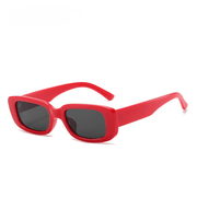 translucent thick frame sunglasses, view 2 - MRSLM