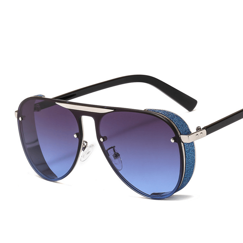 one-piece color sunglasses, view 6 - MRSLM
