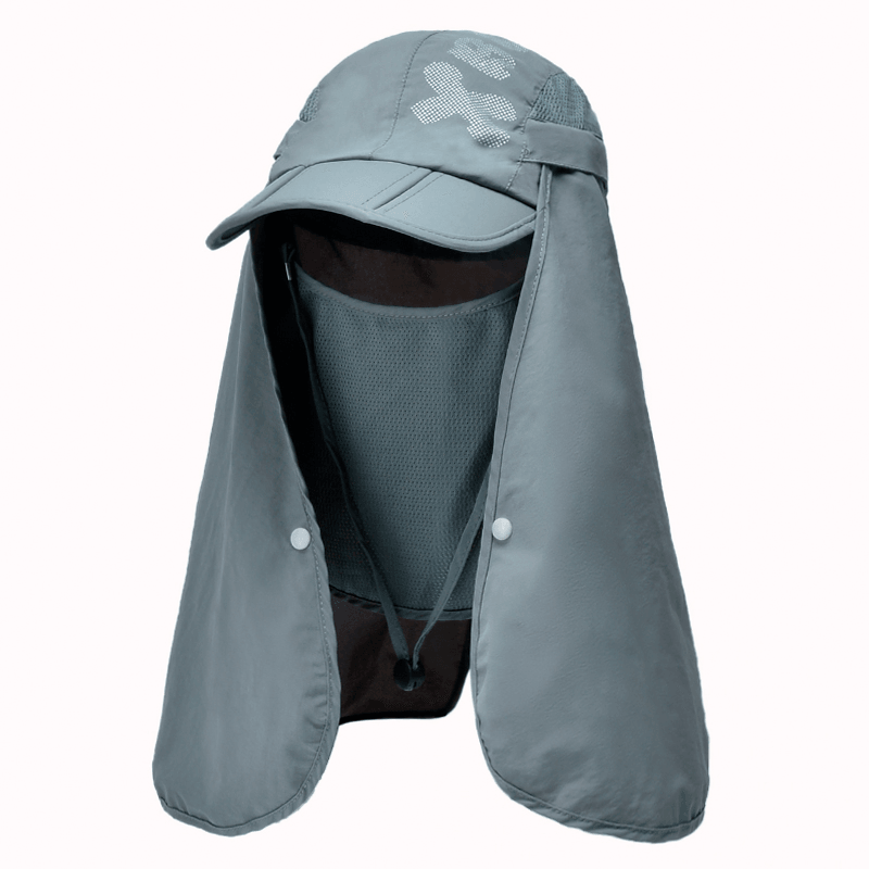 Men's outdoor camouflage sun hat, view 6 - MRSLM