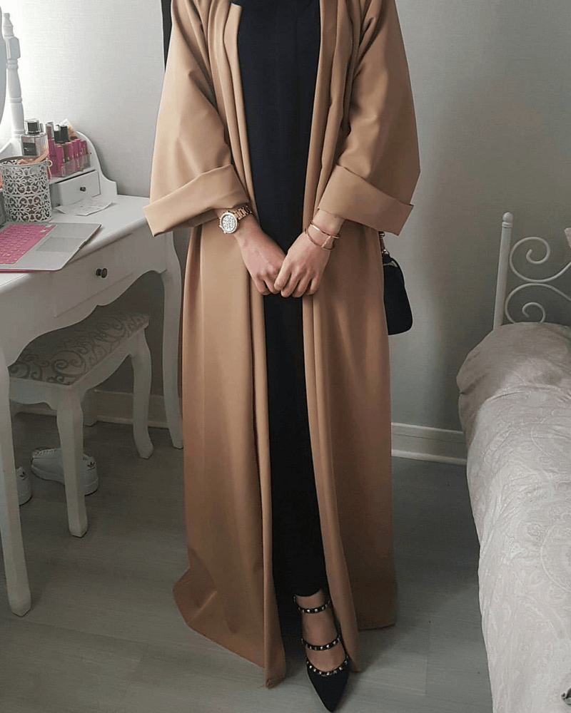 plain long robe cardigan - MRSLM