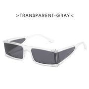 punk series retro square sunglasses, view 6 - MRSLM