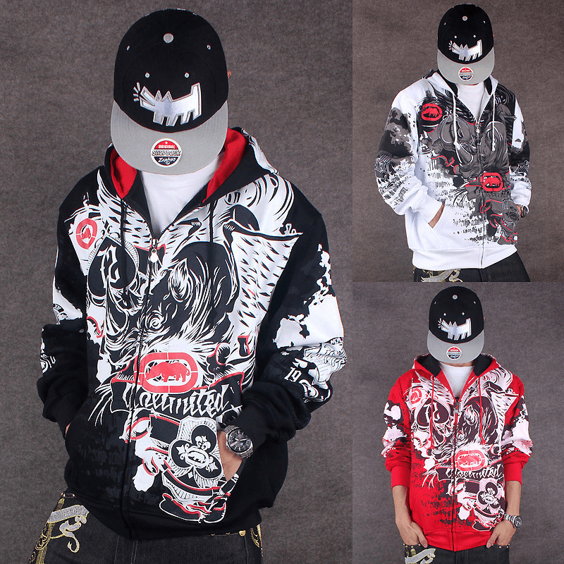 men's graffiti hooded sweatshirt - MRSLM