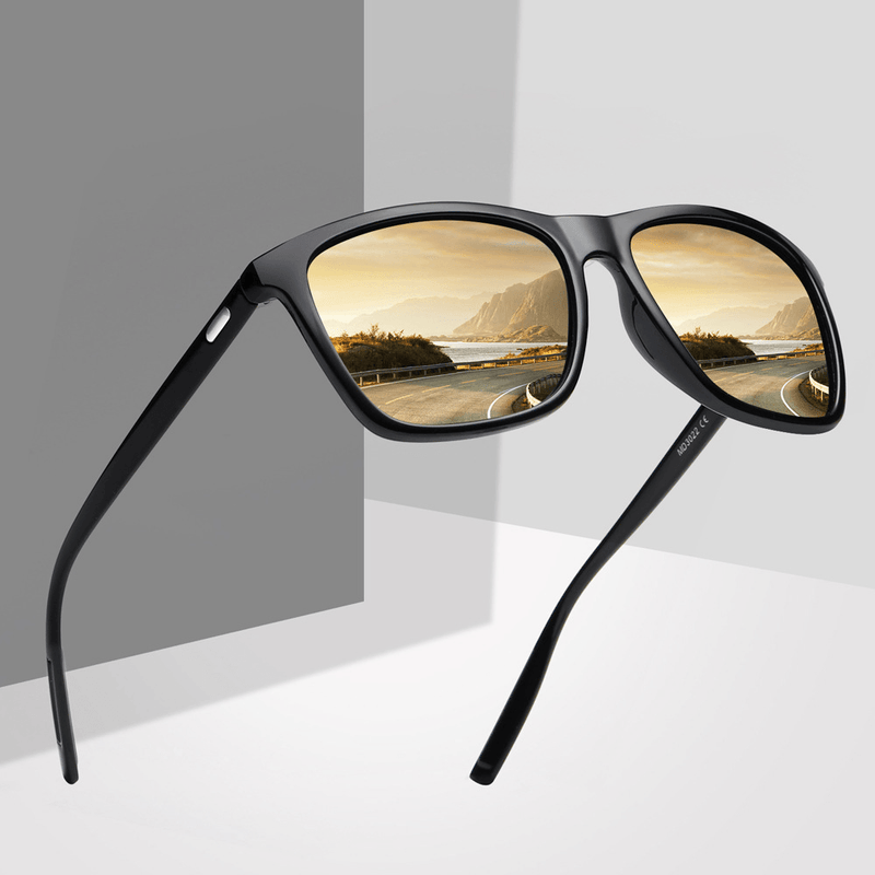 Men's polarized vintage sports sunglasses, view 5 - MRSLM