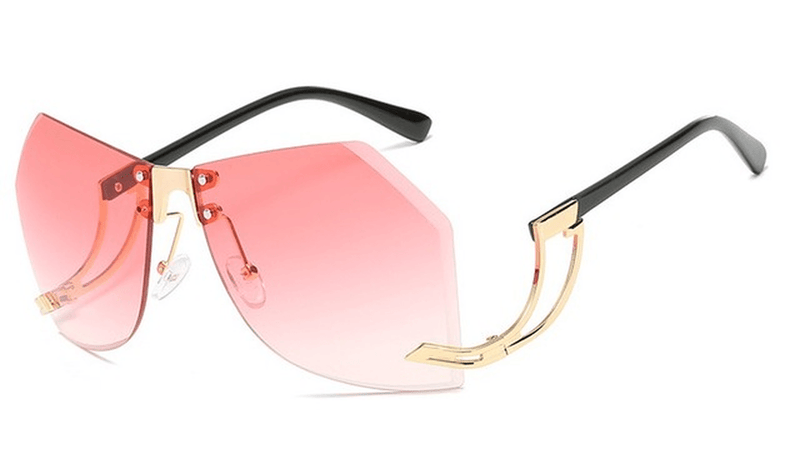 Women's round polarized sunglasses, view 3 - MRSLM