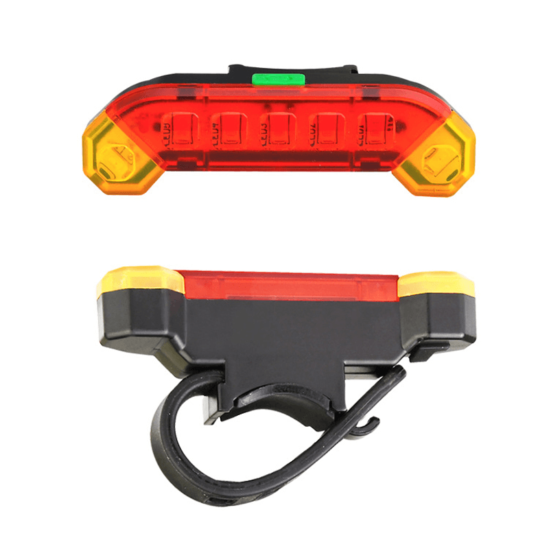 XANES® 4-Modes 7 LED 400 Lumens Bicycle Rear Light USB Rechargeable Waterproof Cycling Tail Light for MTB Road Bike - MRSLM