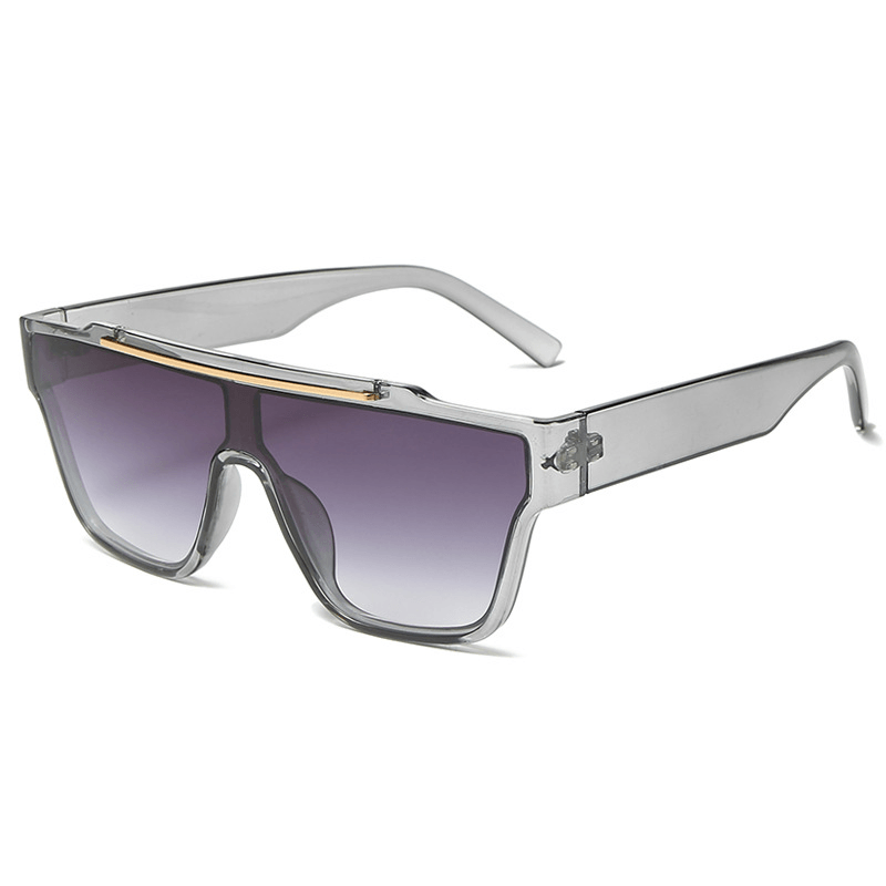 women's large one-piece frame sunglasses, view 4 - MRSLM