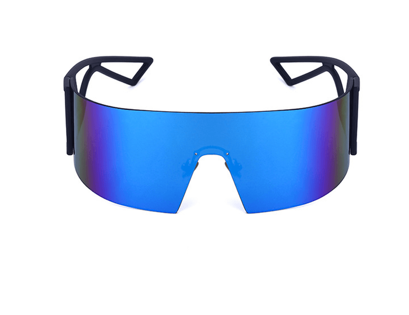 One-piece cycling sunglasses, view 2 - MRSLM