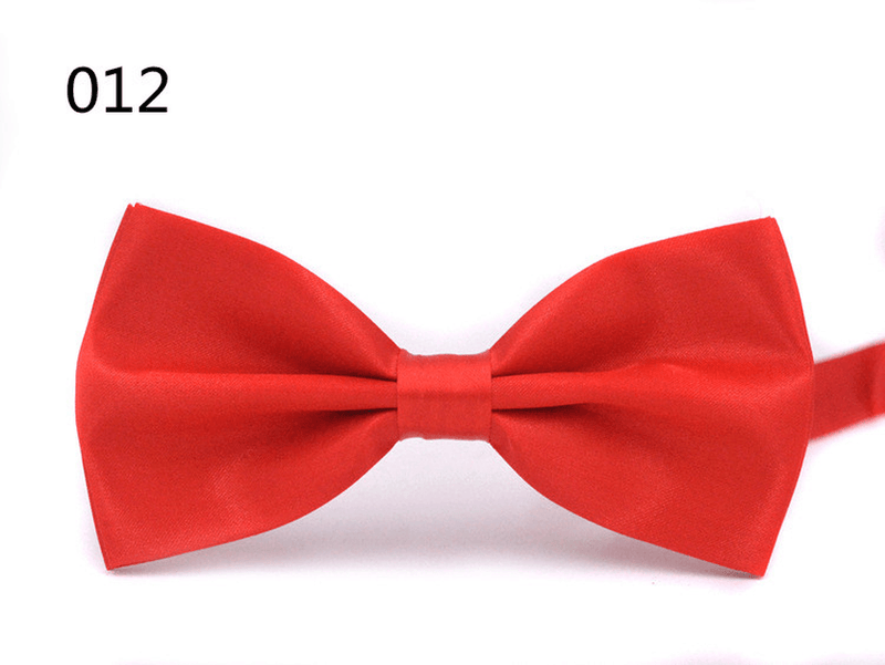solid color bow tie, view 6 - MRSLM