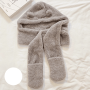 warm wool turtleneck scarf for cycling, view 9 - MRSLM