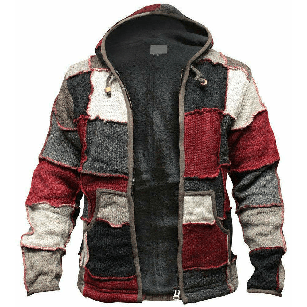 Men's Warm Winter Hooded Sweater