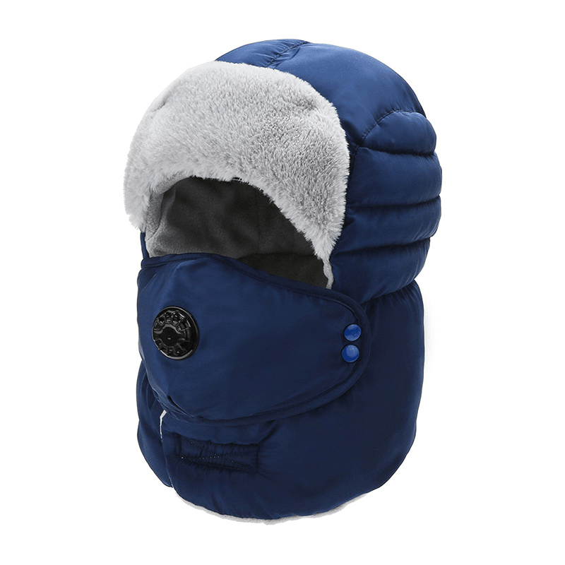 cold-proof cotton ear protection hat, view 9 - MRSLM